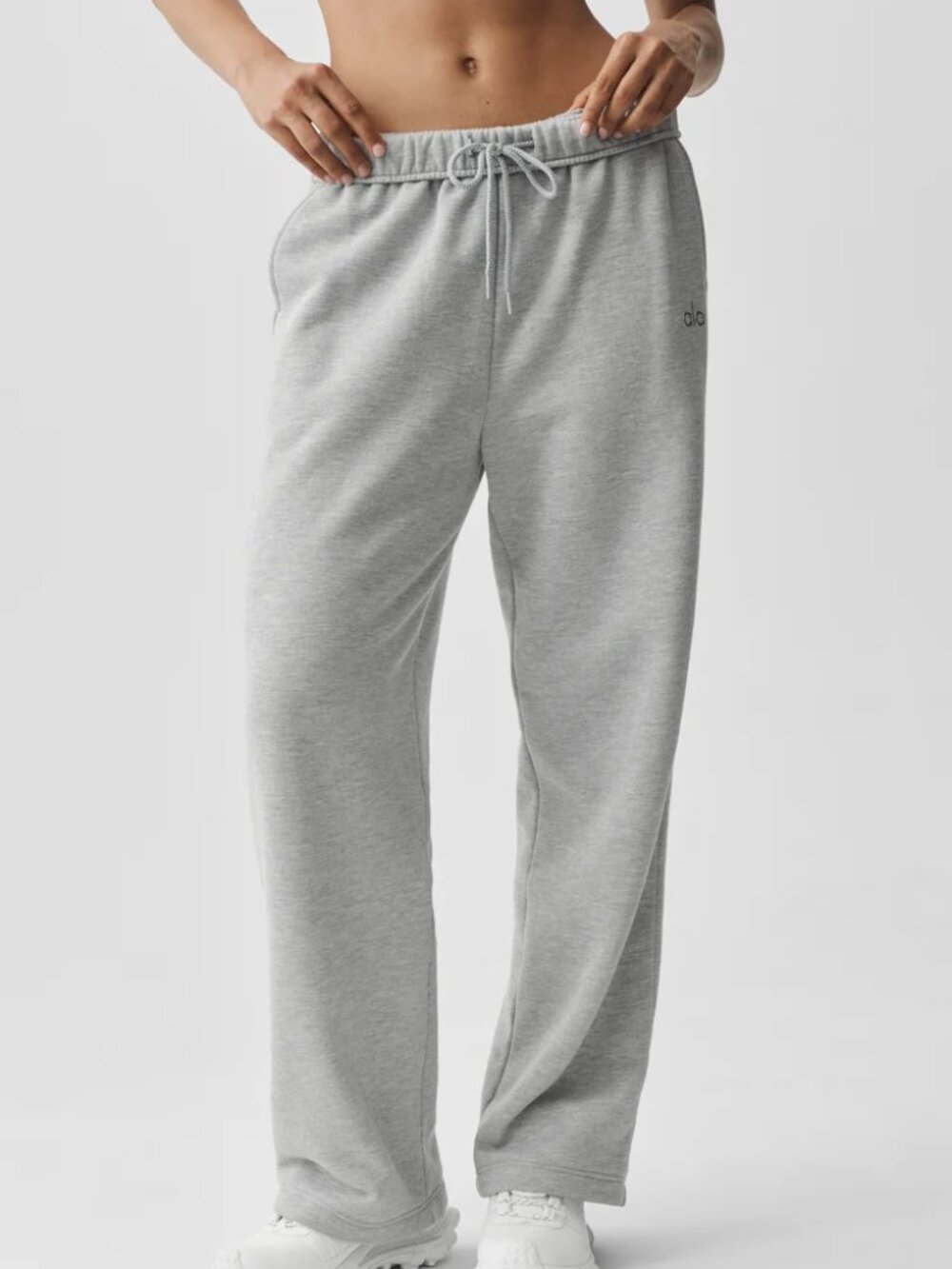 Alo Yoga Accolade Straight Leg Grey Sweatpant Size M Unisex U5012RG